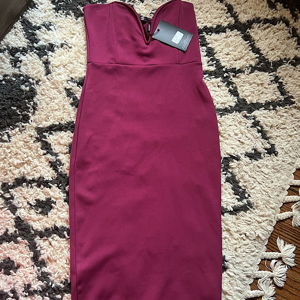 Strapless Dress from Missguided